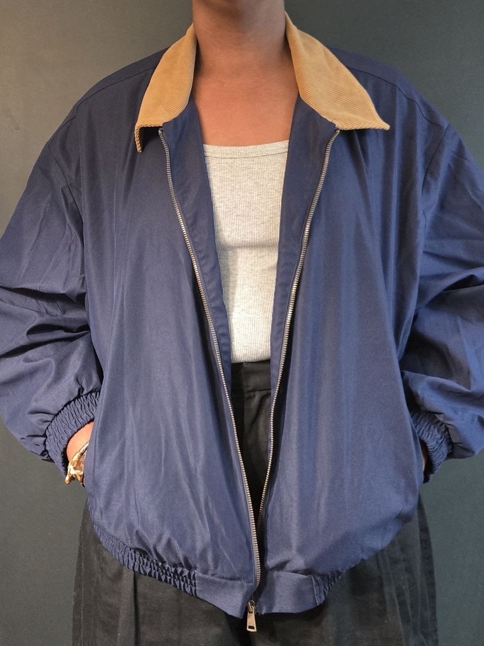 anthropologie | the rylie bomber jacket by pilcro | sportswear | navy | us 2x